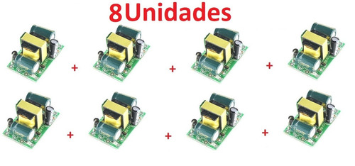 8 Unidades Fonte Conversor Ac-dc Buck Step Down 12v 5w