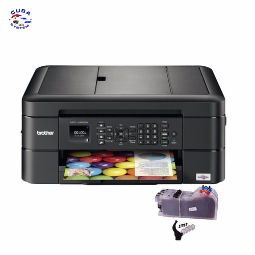 Impresora Brother Mfc-j460/480/485dw  Con Sistema De Tinta
