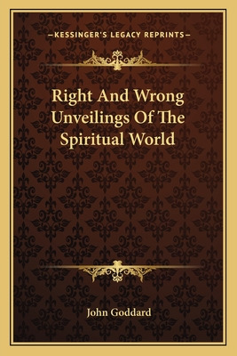 Libro Right And Wrong Unveilings Of The Spiritual World -...