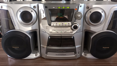 Minicomponente Panasonic Sa-ak44 Plata