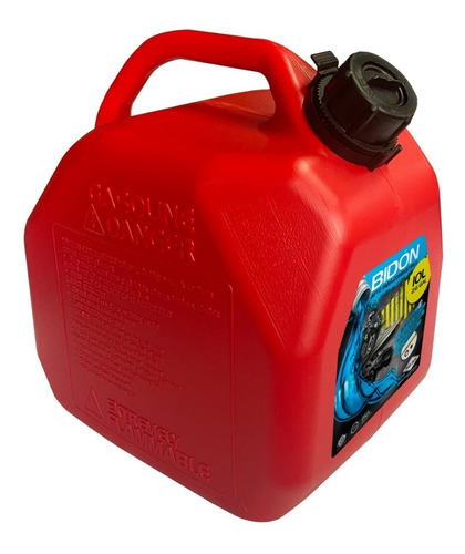 Bidon Combustible 10 Litros C/pico -auto -moto -lancha -roan