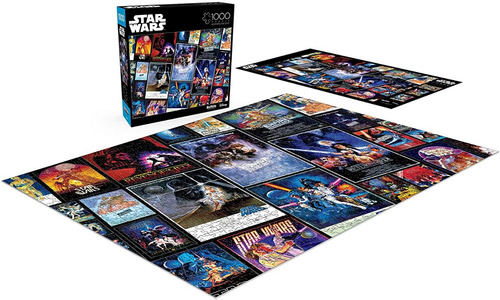 Cartazes clássicos de quebra-cabeça de Star Wars 1000p Luke Skywalker