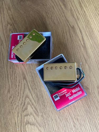 Seymour Duncan Sh2n - Sh-2 B Set Jazz Model Gold Como Nuevas