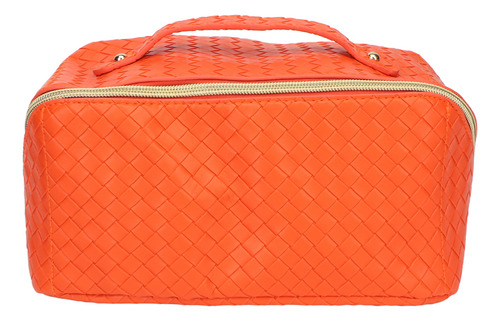 Bolsa De Cosméticos, Maquillaje, Viaje, Piel Sintética, Gran