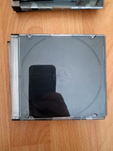 Lote De 65 Cajas De Cd Slim Usadas (liquidación) Negro (Usado)