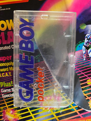 Caja Game Boy Pocket Protectora Jewel Case Exhibición Gb