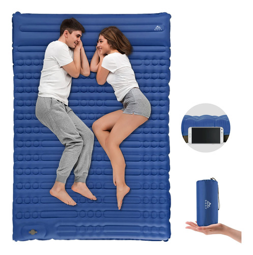 Colchoneta Para Camping Extra Gruesa Inflable Impermeable 12