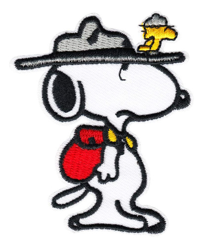 Parche Bordado Snoopy Woodstock Park Ranger