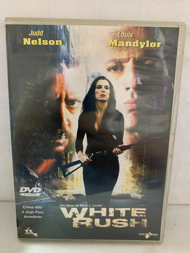 White Rush Dvd Original Usado Dublado