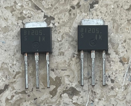2pcs 2sb1205 Transistor Pnp 80v 1a Paq 2pcs