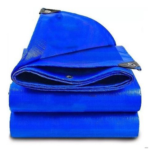 Lona Impermeável Azul 200 Micras Piscina 4x4