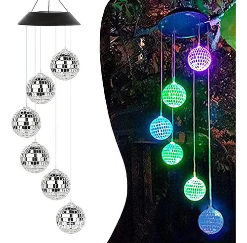 Campanas De Viento Solares Al Aire Libre, Heipen Luces Solar