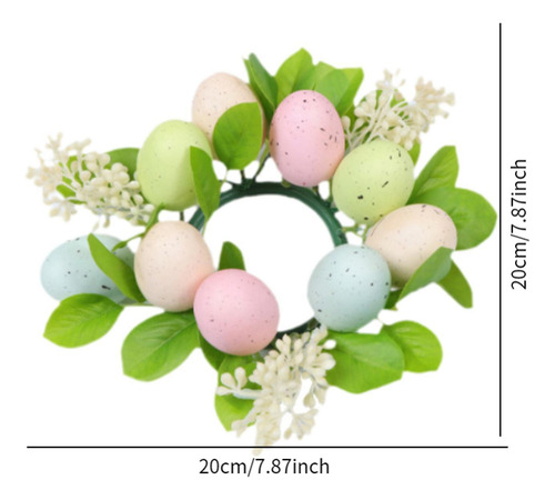 Decoración De La Puerta Delantera De De Pascua?