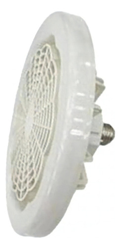 Ventilador De Techo Lampara Led Silencioso Moderno E27 Color De La Estructura Blanco