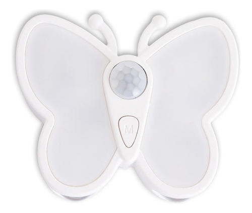 Luz Nocturna Led Con Sensor De Movimiento De Mariposa Para D
