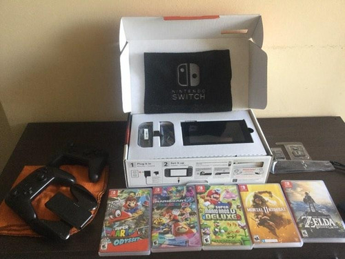 Nintendo Switch Súper Completa Y Nueva!