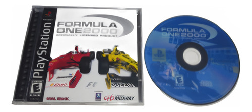 Formula One 2000 Patch Mídia Preta Playstation 1