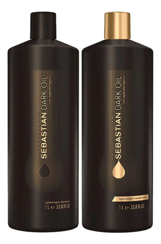 Kit Darkoil Shampoo+condicionador 1l