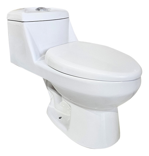 Wc One Piece Blanco Descarga A Piso A 30cm