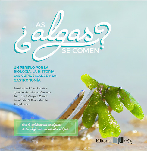 Las Algas Se Comen?, De José Pérez Lloréns, Ignacio Hernández, Juan Vergara Oñate, Fernando Brun, Ángel León. Editorial Espana-silu, Tapa Blanda, Edición 2016 En Español