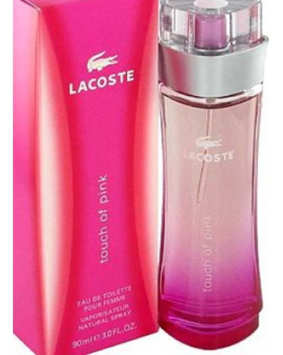 Perfume Touch Of Pink Lacoste Dama 90ml 