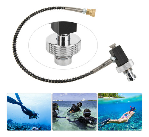 Accesorio De Respiración Submarina S-04 Llenado De La Válvul