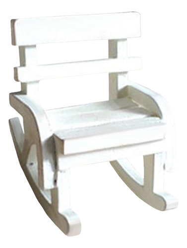 2 Silla Mecedora En Miniatura Hecha A Mano Compatible Con