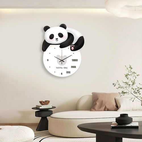 Para Reloj De Pared Con Diseño De Animales, Reloj Frente