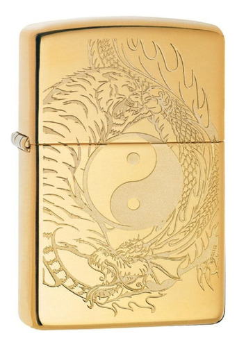 Encendedor Zippo 49024 Tiger And Dragon Design Garantia.