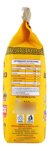 Kit C/ 2 Farinha Pinduca De Mandioca Torrada Sem Gluten 1 Kg