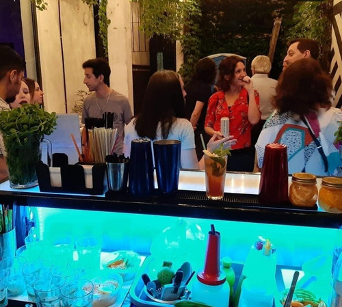Barra De Tragos Móvil Bebidas Eventos Domicilio Salón