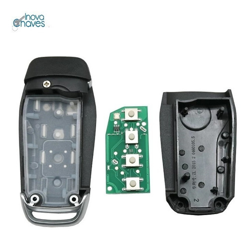 Imagem 3 de 6 de Chave Canivete Positron Ford Chevrolet Fiat Vw Hyundai Honda