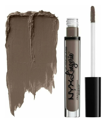 Nyx - Labial Scandalous Lengerie Mate Nude Marron Grisaseo Color 13 Scandalous