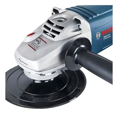 Lixadeira Angular 7 Pol 2200w Bosch Gws 22 U 220v Cor Azul