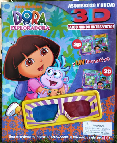 Dora La Exploradora. Cuento En3d, Actividades. Nuevos
