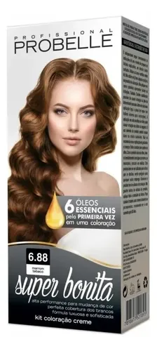 Coloração Super Bonita 50g Probelle Tom Marrom tabaco