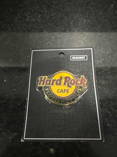 Imã De Geladeira Hard Rock Café Florianópolis Logo