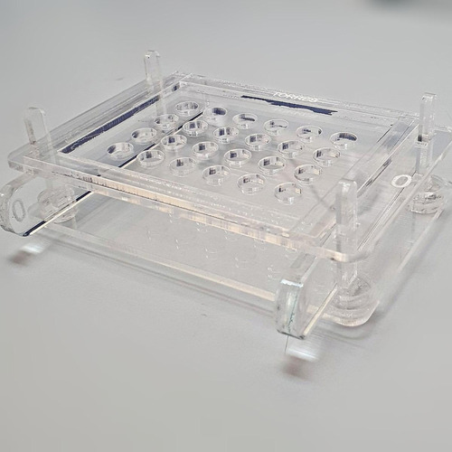 Encapsuladora De Acrílico Nº0 Para 24 Furos ( Pó E Líquido )