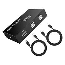 Comprar Interruptor Selector Usb 2.0 De 2 Puertos Para Pc Compartien