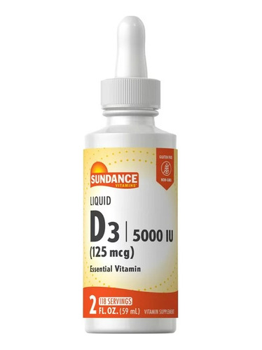  Vitamin D3 | 5000 Iu | 125mcg | 2oz | 118 Servings Oferta