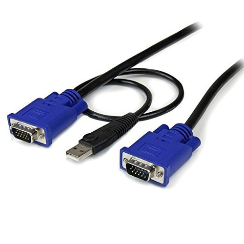 Startech.com 6 Pies 2-en-1 Ultra Thin Kvm Usb Cable (sveconu