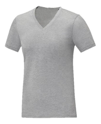 Playera Slim Fit Super Cómoda Cuello V Lycra 