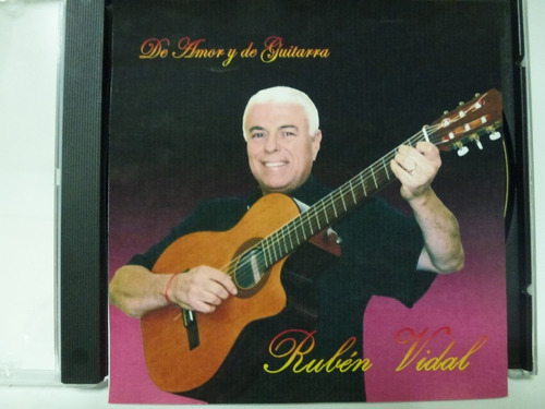 De Amor Y De Guitarra Ruben Vidal Audio Cd En Caballito 