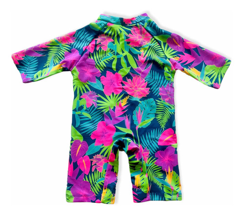 Enterito Uv Upf50+ Playa Linea Tropical Niños Niñas Bebes