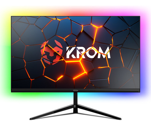 Monitor Gamer Krom Kertz 24 Full Hd 200hz Negro