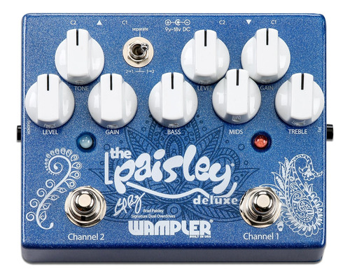 Wampler Paisley Drive Deluxe Brad Paisley Signature Dual...