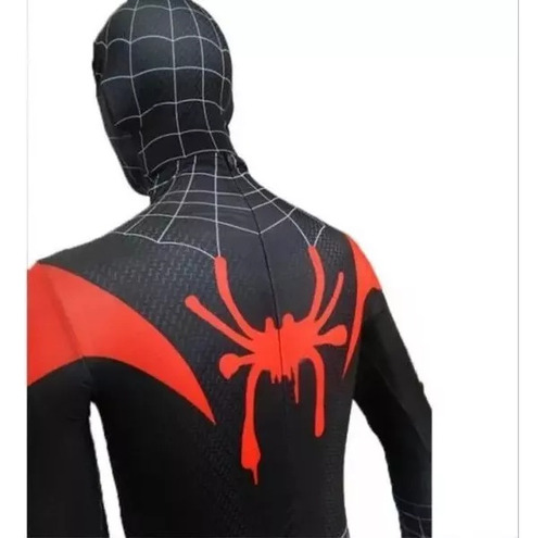 2025 Disfraz De Spider-man Miles Morales For Niño Talla S