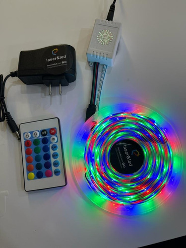 Kit De Tira Led Rgb 2835  Waterproof 