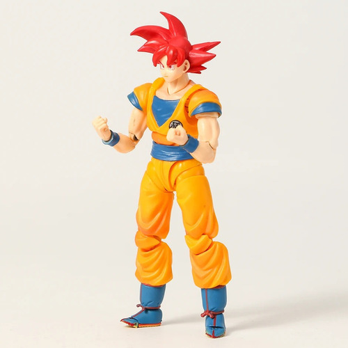 . Juguete Modelo De Acción Shf Dragon Ball Super Saiyan God