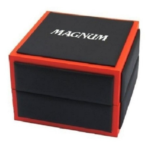 Relógio Magnum Masculino Ma33399z Rose Pulseira Couro Marrom